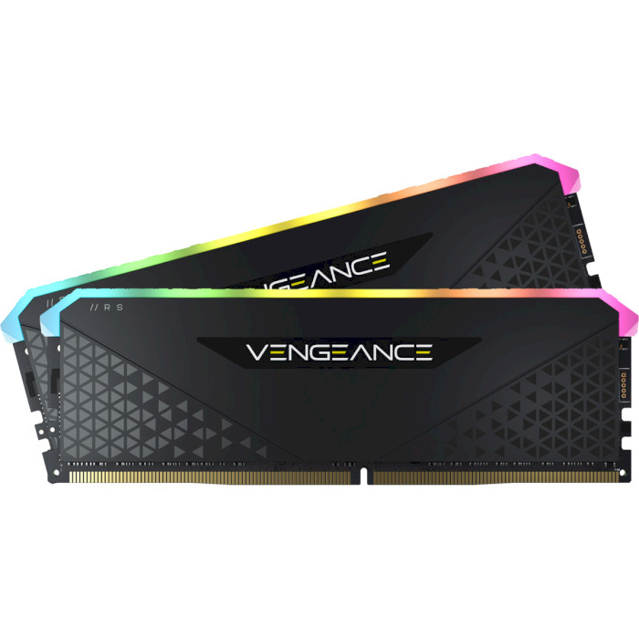Модуль пам'яті CORSAIR Vengeance RGB RS DDR4 3200MHz 16GB Kit 2x8GB (CMG16GX4M2E3200C16)