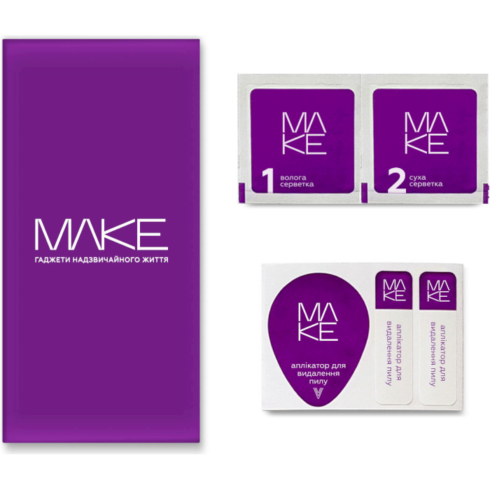Захисне скло MAKE Full Cover Full Glue для iPhone 14 Pro (MGF-AI14P)