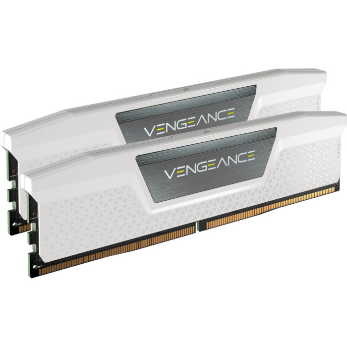 Модуль памяти CORSAIR Vengeance White DDR5 5200MHz 32GB Kit 2x16GB (CMK32GX5M2B5200C40W)