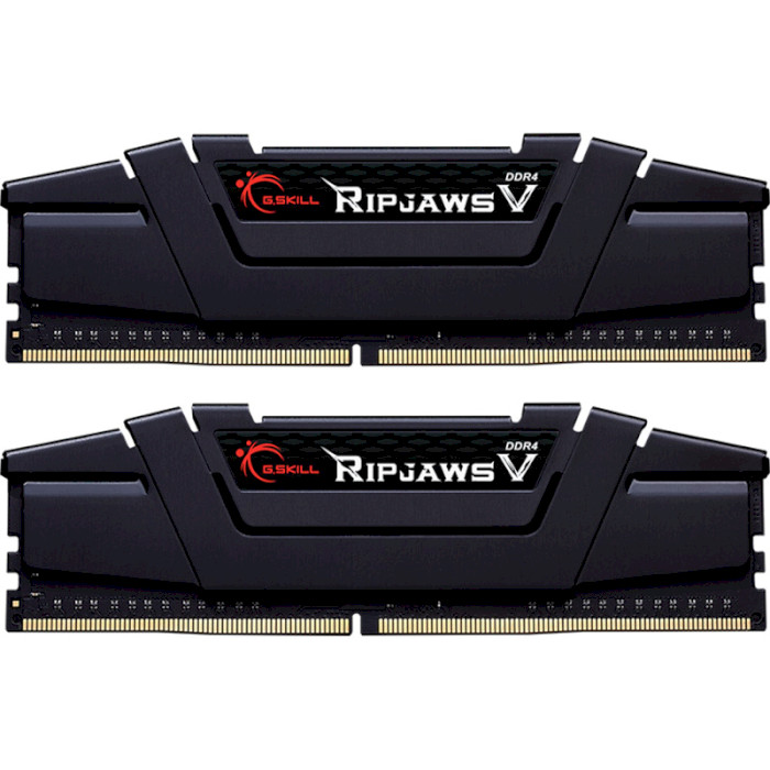 Модуль пам'яті G.SKILL Ripjaws V Classic Black DDR4 3600MHz 32GB Kit 2x16GB (F4-3600C14D-32GVKA)