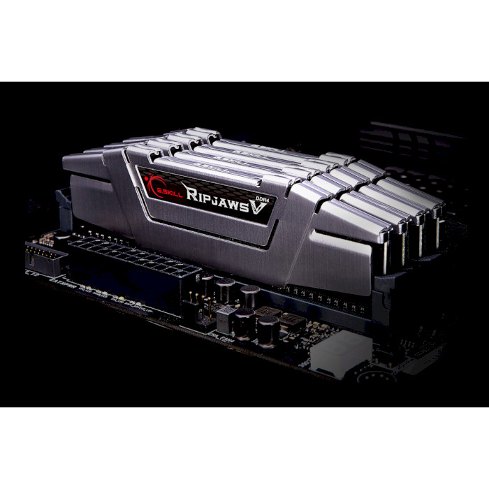Модуль пам'яті G.SKILL Ripjaws V Classic Black DDR4 3600MHz 32GB Kit 2x16GB (F4-3600C14D-32GVK)