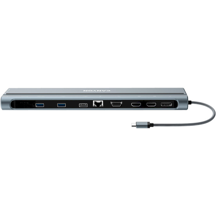 Порт-реплікатор CANYON DS-90 USB-C Multiport Docking Station 14-in-1 (CNS-HDS90)