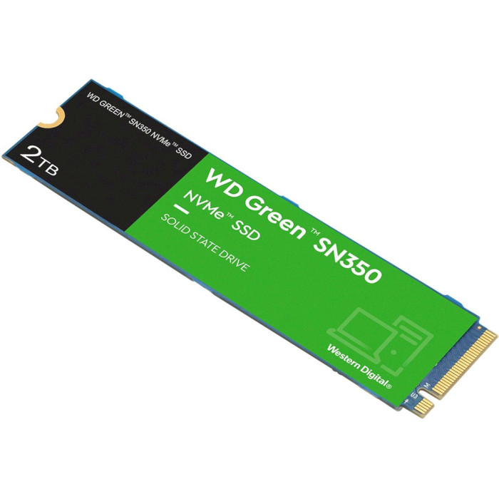 SSD диск WD Green SN350 2TB M.2 NVMe (WDS200T3G0C)