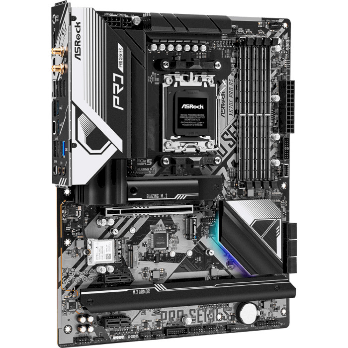 Материнська плата ASROCK X670E Pro RS