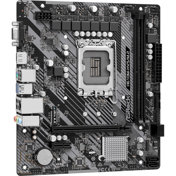 Материнская плата ASROCK H610M-HVS/M.2 R2.0