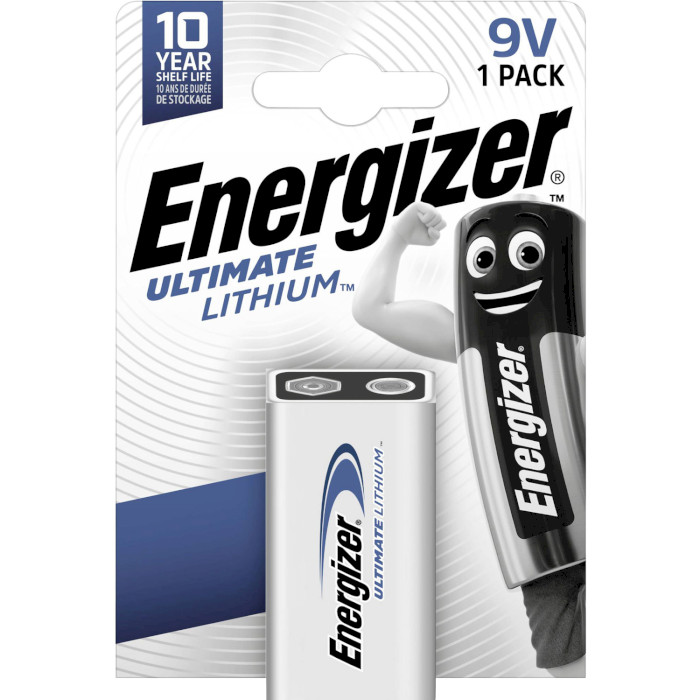 Батарейка ENERGIZER Ultimate Lithium «Крона» (E301535000)