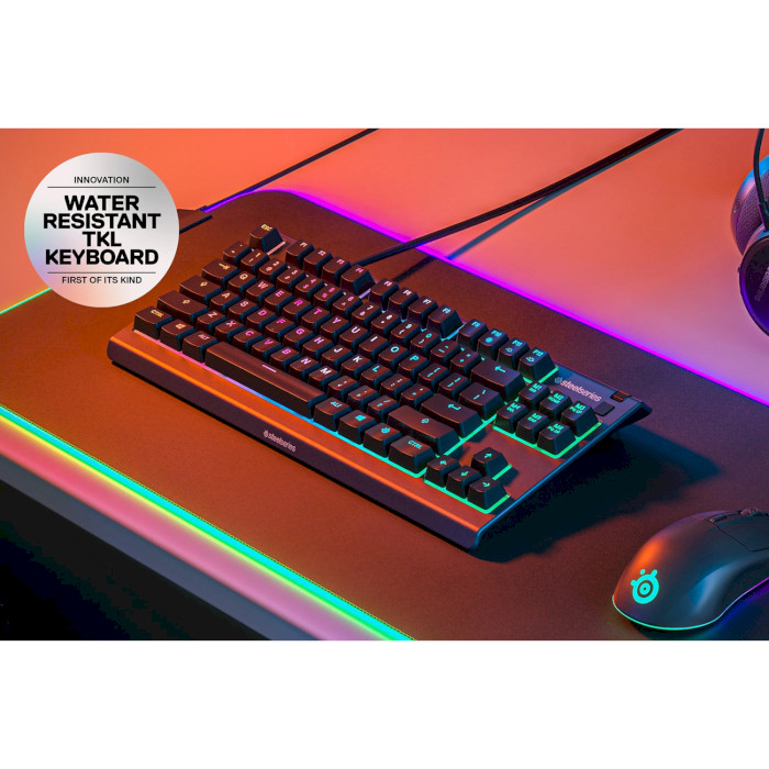 Клавіатура STEELSERIES Apex 3 TKL UA (64817)