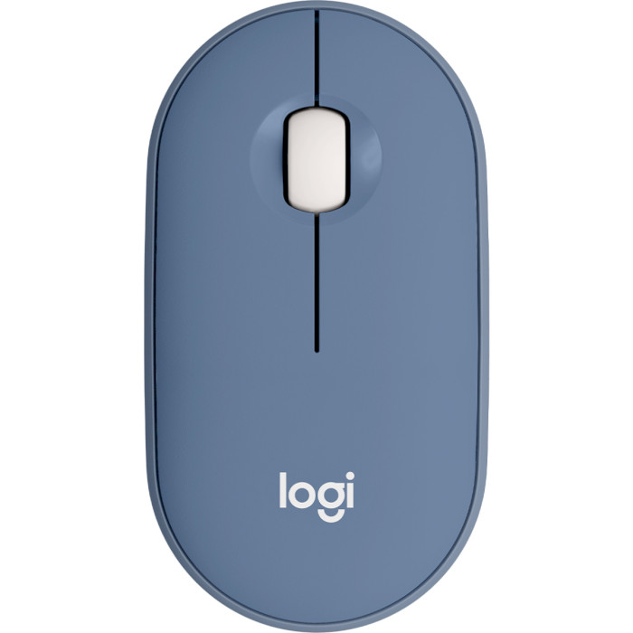 Миша LOGITECH Pebble M350 Blueberry (910-006753)