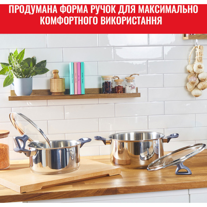 Набор посуды TEFAL Daily Cook 8пр (G712S855)