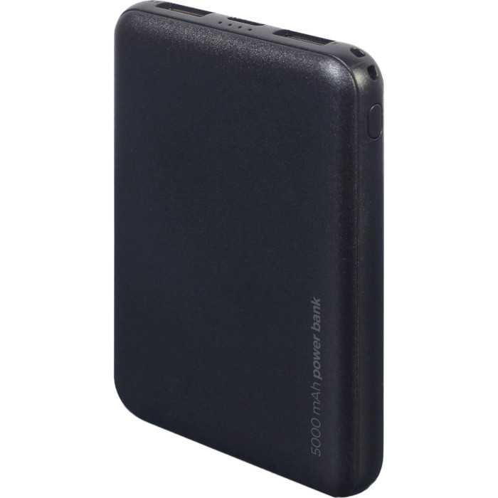 Повербанк GEMBIRD 2xUSB-A, 2A 10W 5000mAh Black (PB05-02)