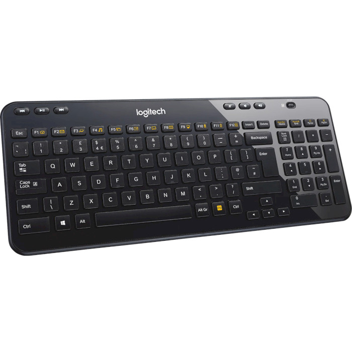 Клавиатура беспроводная LOGITECH K360 Wireless US Intl. (920-003080)
