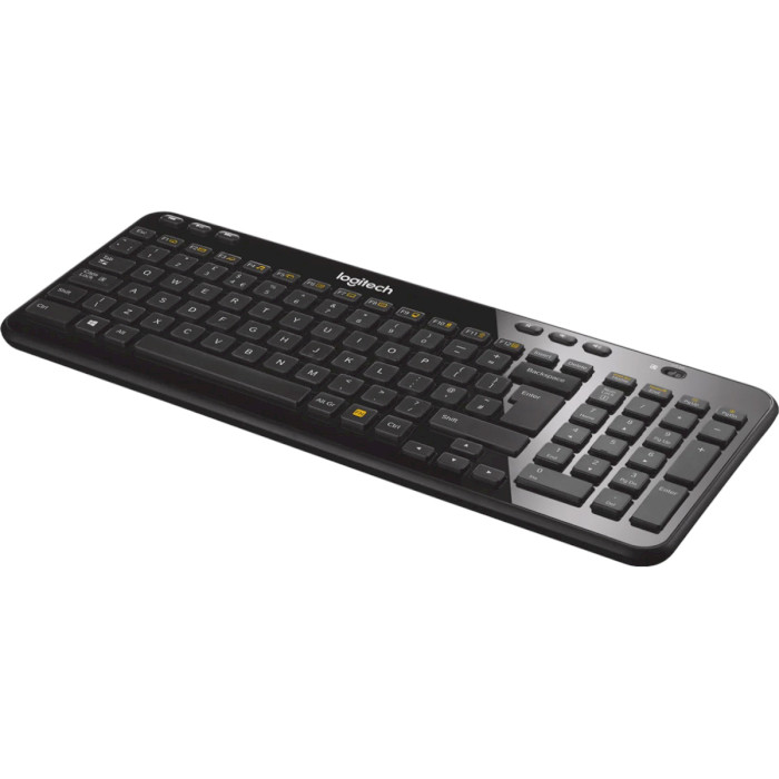 Клавіатура бездротова LOGITECH K360 Wireless US Intl. (920-003080)