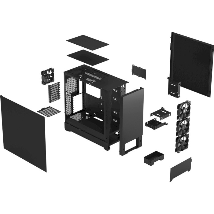 Корпус FRACTAL DESIGN Pop XL Silent Black Solid (FD-C-POS1X-01)