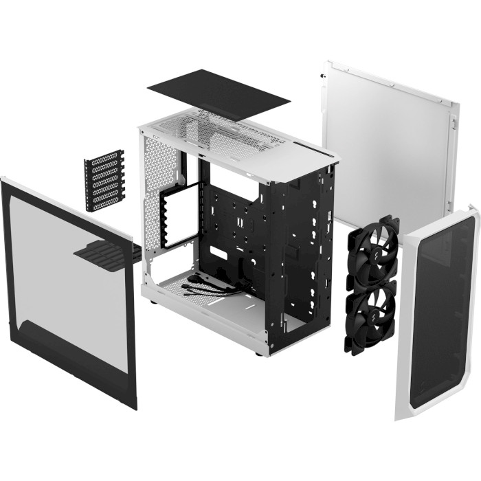 Корпус FRACTAL DESIGN Focus 2 TG White (FD-C-FOC2A-02)