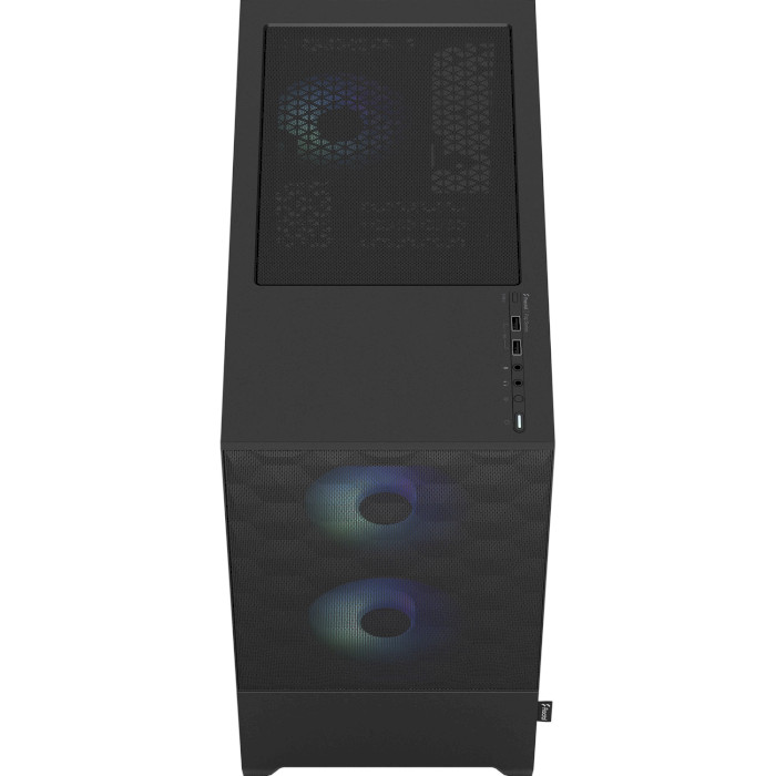 Корпус FRACTAL DESIGN Pop Mini Air RGB Black TG Clear (FD-C-POR1M-06)