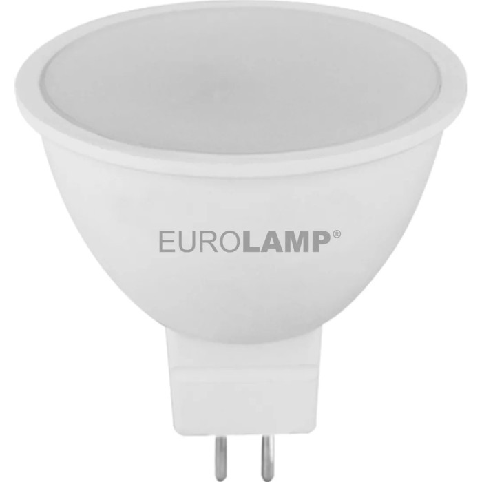 Лампочка LED EUROLAMP MR16 GU5.3 5W 4000K 220V (LED-SMD-05534(12)(P))