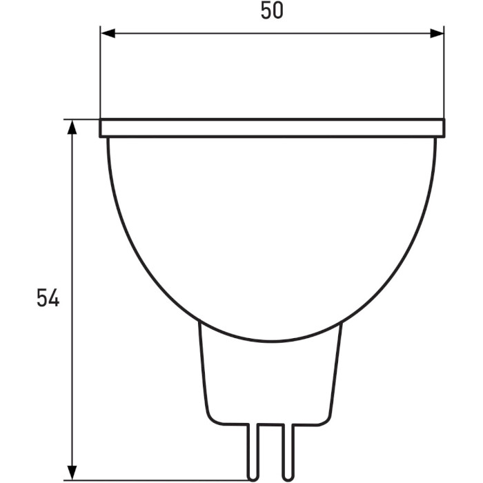 Лампочка LED EUROLAMP MR16 GU5.3 7W 3000K 220V (LED-SMD-07533(P))