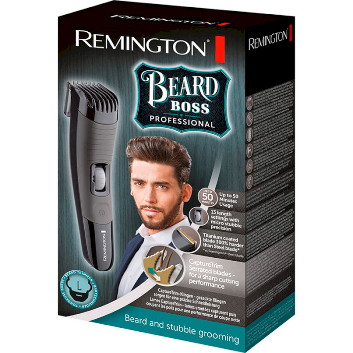 Триммер для бороды и усов REMINGTON MB4131 Beard Boss Professional