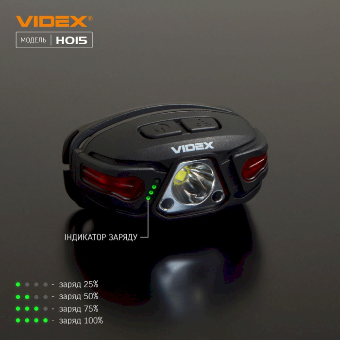 Ліхтар налобний VIDEX VLF-H015