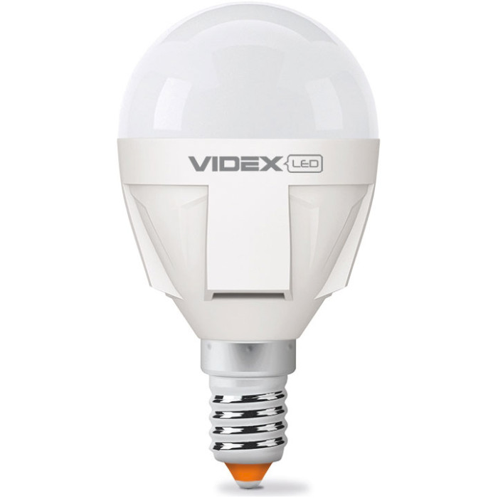 Лампочка LED VIDEX G45 E14 7W 3000K 220V (VL-G45-07143)