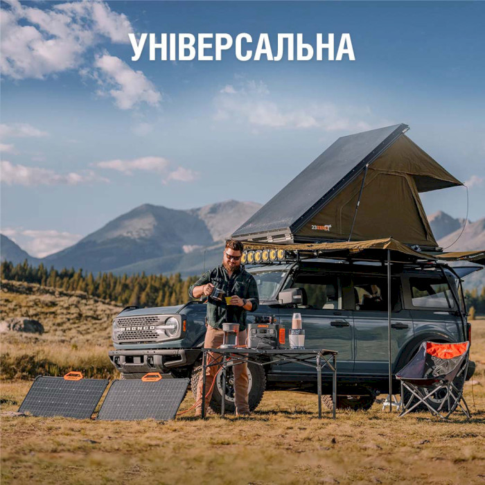 Портативна сонячна панель JACKERY SolarSaga 80W