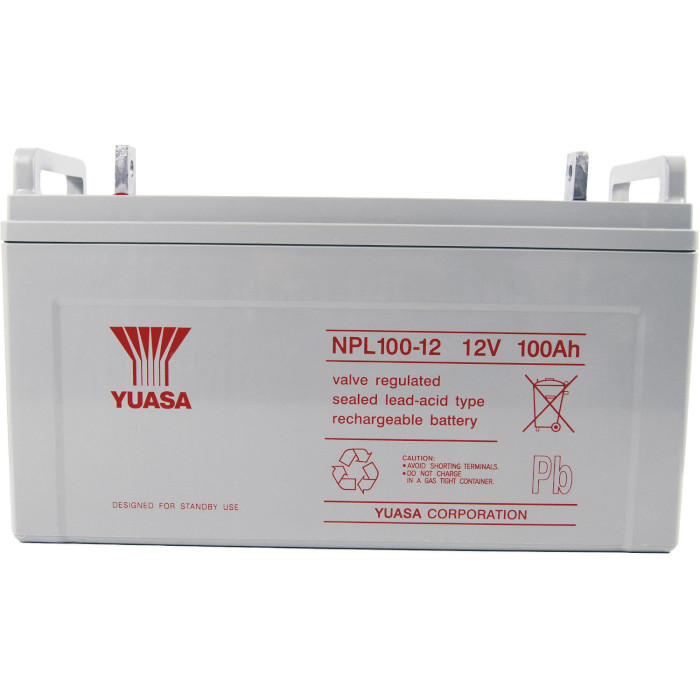 Акумуляторна батарея YUASA NP100-12 (12В, 100Агод)