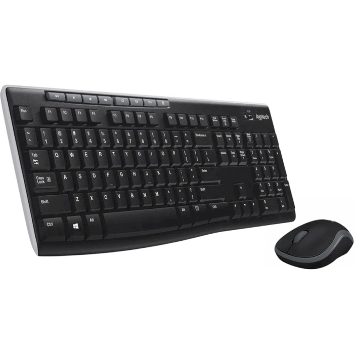 Комплект беспроводной LOGITECH MK270 Wireless Combo UA Black (920-004508)