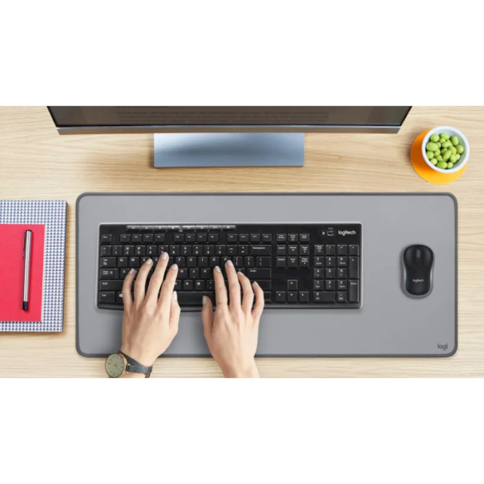 Комплект бездротовий LOGITECH MK270 Wireless Combo UA Black (920-004508)