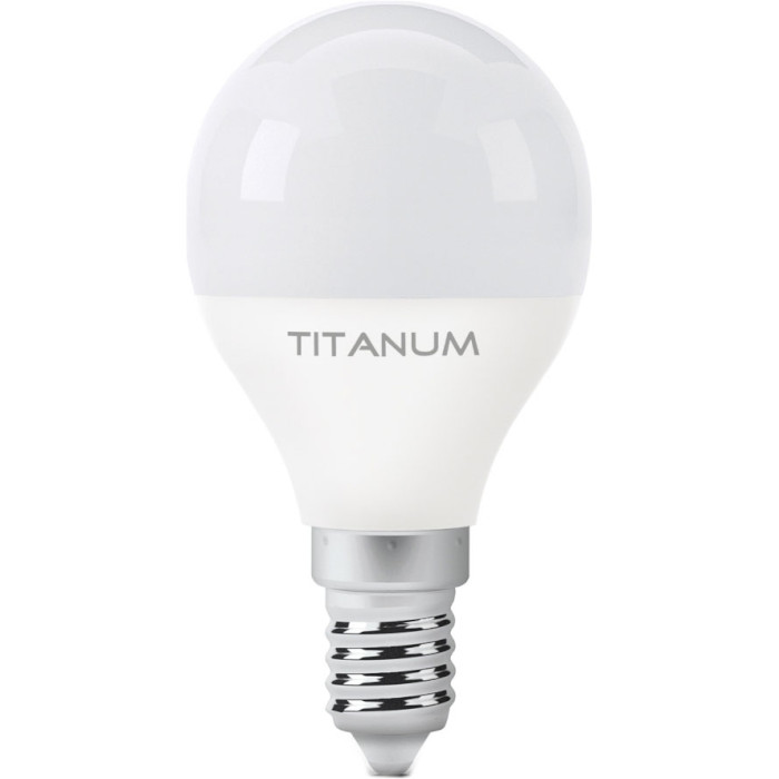 Лампочка LED TITANUM G45 E14 6W 4100K 220V (TLG4506144)