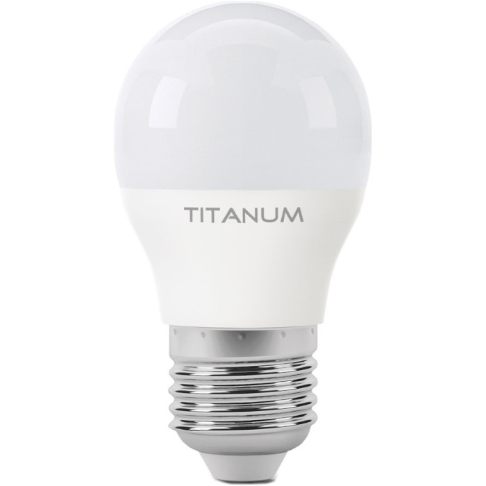 Лампочка LED TITANUM G45 E27 6W 4100K 220V (TLG4506274)