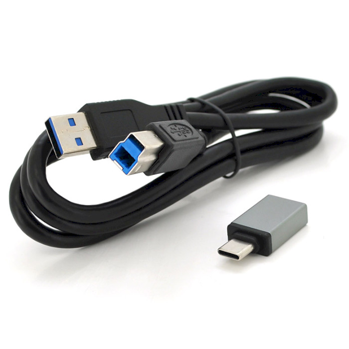 USB хаб VOLTRONIC USB3.0 7-port 4QC3.0 w/switches Gray