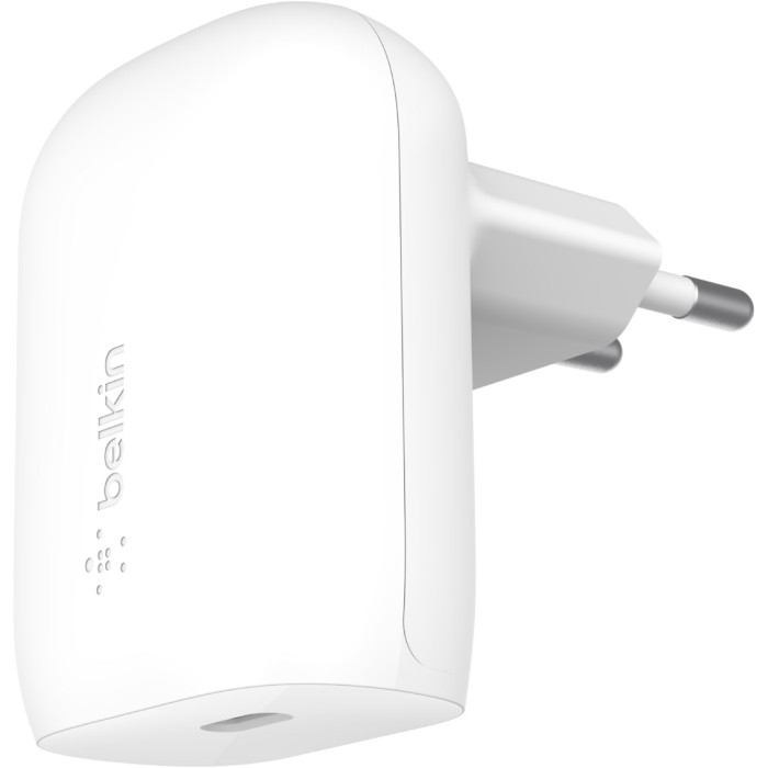 Зарядное устройство BELKIN Boost Up Charge 30W USB-C PD3.0 PPS Wall Charger White w/Type-C to Type-C cable (WCA005VF1MWH-B6)