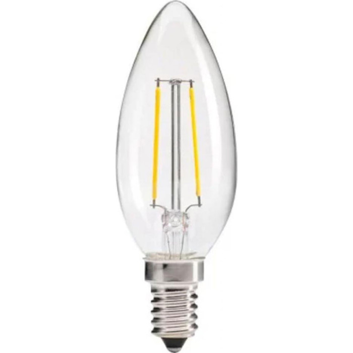 Лампочка LED WORKS Filament C37 E14 4W 3000K 220V (C37-CANF-LB0430-E14)