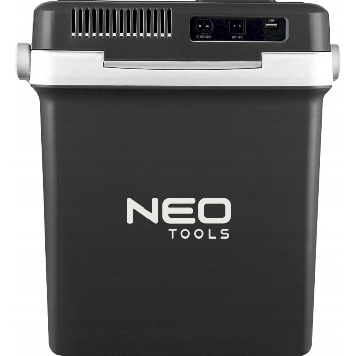 Холодильник автомобільний NEO TOOLS 63-152 12/220V 26L Black/White