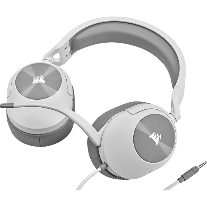 Навушники геймерскі CORSAIR HS55 Stereo White (CA-9011261-EU)