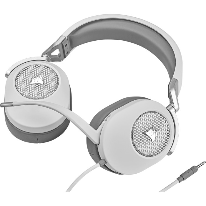 Навушники геймерскі CORSAIR HS65 Surround White (CA-9011271-EU)