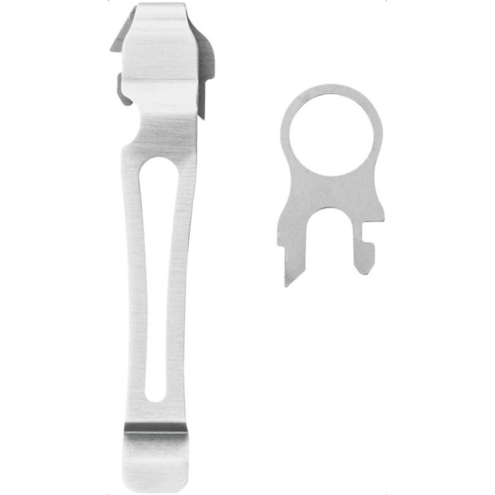 Набор сменных вставок для мультитула LEATHERMAN Pocket Clip & Lanyard Ring Silver (934850)
