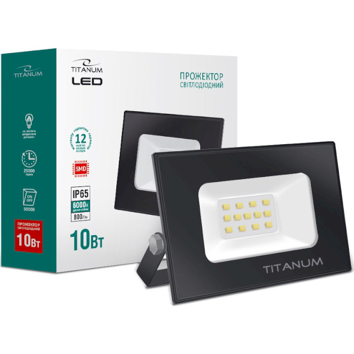 Прожектор LED TITANUM TLF106 10W 6000K