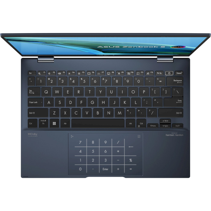 Ноутбук ASUS ZenBook S 13 Flip OLED UP5302ZA Ponder Blue (UP5302ZA-LX099W)