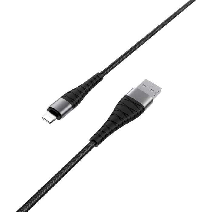 Кабель BOROFONE BX32 Munificent Lightning 1м Black