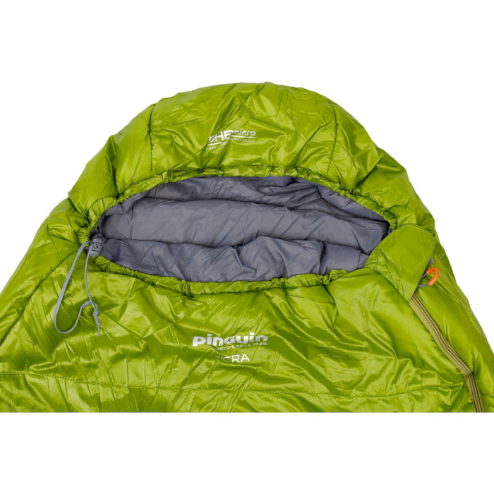 Спальный мешок PINGUIN Micra 195 2020 +1°C Green Left (230345)