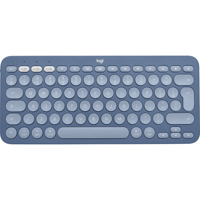 Клавиатура беспроводная LOGITECH K380 for Mac Multi-Device Bluetooth UA Blueberry (920-011180)