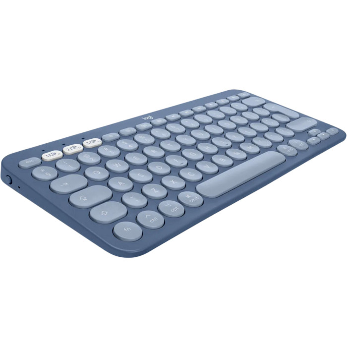 Клавіатура бездротова LOGITECH K380 for Mac Multi-Device Bluetooth UA Blueberry (920-011180)