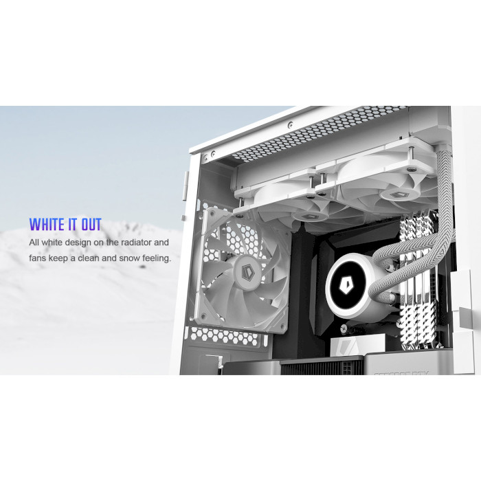 Система водяного охолодження ID-COOLING FrostFlow X 240 Lite Snow