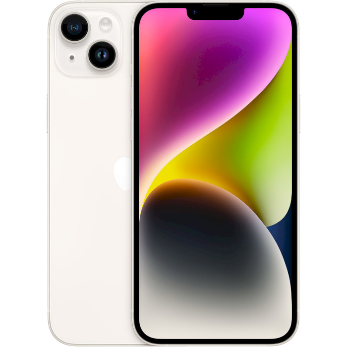 Смартфон APPLE iPhone 14 Plus 128GB Starlight (MQ4Y3RX/A)