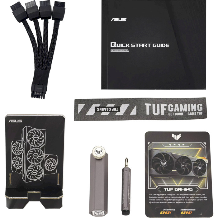 Видеокарта ASUS TUF Gaming GeForce RTX 4080 16GB GDDR6X OC Edition (TUF-RTX4080-O16G-GAMING)