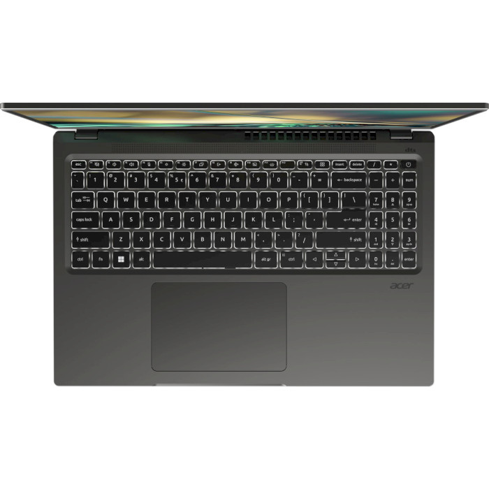 Ноутбук ACER Swift X SFX16-52G-77L6 Steel Gray (NX.K0GEU.00A)