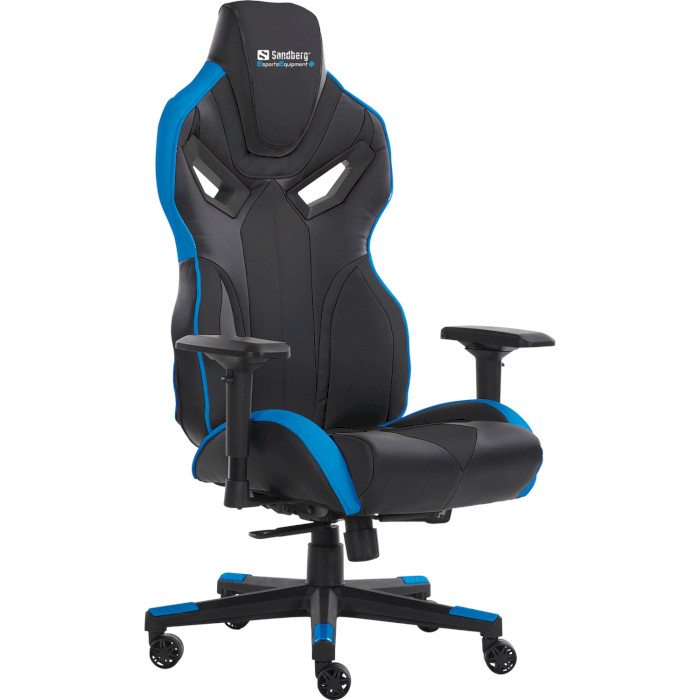 Крісло геймерське SANDBERG Voodoo Black/Blue (640-82)