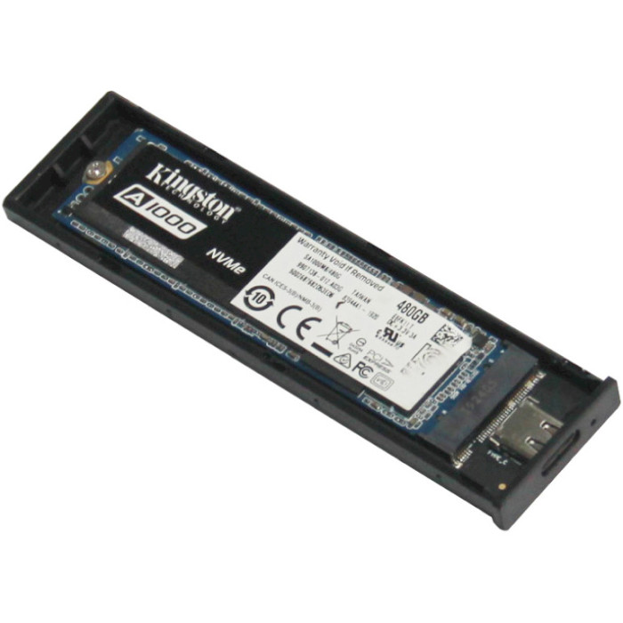 Кишеня зовнішня AGESTAR 31UBVS6C M.2 SSD to USB 3.2 Black