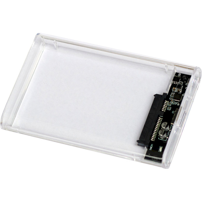 Карман внешний AGESTAR 3UB2P6 12.5mm/15mm 2.5" SATA to USB 3.2 Transparent